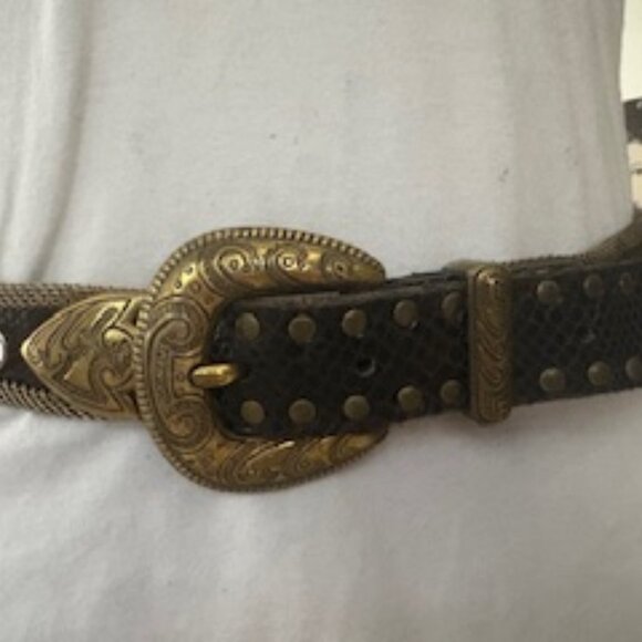 Vintage 80's studded belt - Picture 1 of 4